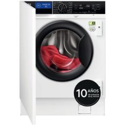 AEG Lavadora integrable 8 kg/ 1.400 rpm, Motor Inverter - LFN8E8436C. Blanco