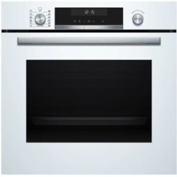 Bosch Horno multifunción Serie 6 pirolítico - HBG578EW7. Cristal blanco