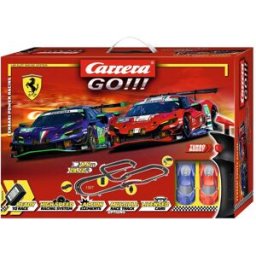 Carrera Circuito para vehículos de juguete Ferrari Power Racing GO.