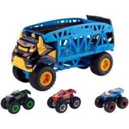 Hot Wheels Camión organizador de vehículos Monster Mover Monster Trucks .