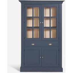 El Corte Inglés Vitrina con 2 puertas y 1 cajón Limoux . Gris azulado