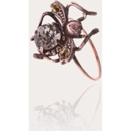Suma Cruz Anillo Mosca Rockera. Plata