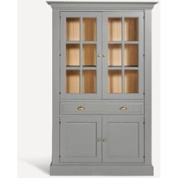 El Corte Inglés Vitrina con 2 puertas y 1 cajón Limoux . Gris