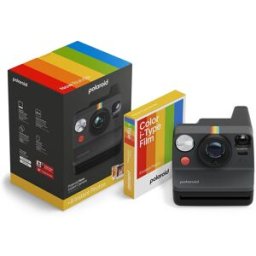 Polaroid Cámara instantánea Now G3 + Film. Negro