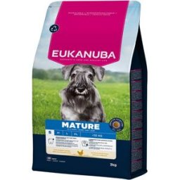Eukanuba Pienso para perros sénior pequeños pollo y pavo 3 kg. (3 Kg)