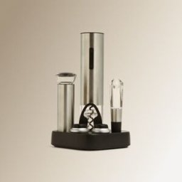 El Corte Inglés Set Premium 6 accesorios de vino + base Vinobile . Acero