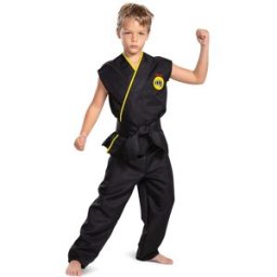 Disguise Disfraz Clásico de Cobra Kai para Niños. (De 8 a 10 años)