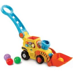 Vtech Juguete de arrastre interactivo Excavabola con bolas que enseña colores Baby.
