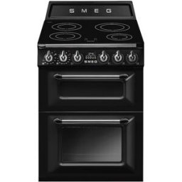 SMEG Cocina compacta placa inducción con 4 zonas y horno multifunción - TR62IBL2. Blanco