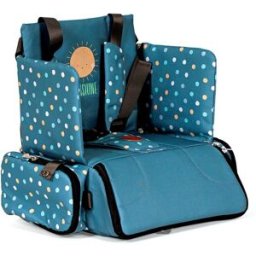 Olmitos Asiento elevador sunshine silla plegable. Azul marino niño