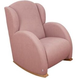 Micuna Butaca Mecedora de lactancia reclinable Flor Relax. Arena Rosado niño