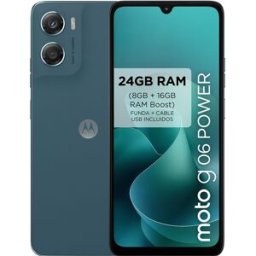 Motorola moto g06 Power 8GB + 256GB móvil libre. (256 GB + 8 GB RAM) Pantone Tapestry