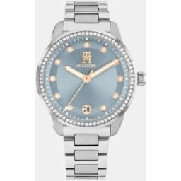 Tommy Hilfiger Reloj de mujer TH85 Crystals 1782795 de acero. Plata