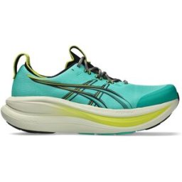 ASICS Zapatillas Running de hombre GEL-NIMBUS 28 TR . (40,5) Verde / Negro