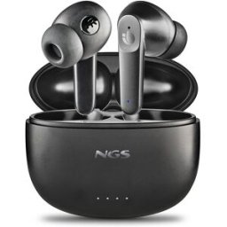 NGS Auriculares True Wireless Stereo Artica Hush Bluetooth 5.3. Negro