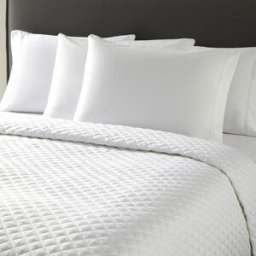 El Corte Inglés Edredón satén algodón Diamond . (Cama 135 cm) Blanco
