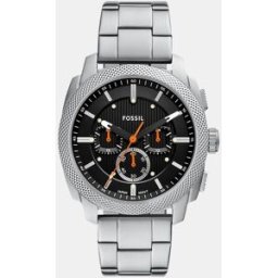 Fossil Reloj de hombre Machine FS6095 cronógrafo de acero. Negro