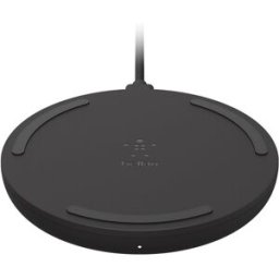 Belkin Base de carga inalámbrica 10 W + cable + Adaptador de CA. Negro
