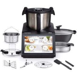 Ufesa Robot de cocina multifunción TotalChef RK10. Plata / Negro