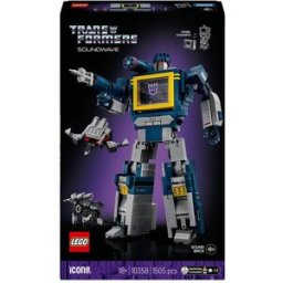 Lego Juego de construcción Transformers: Soundwave Hasbro - 10358.