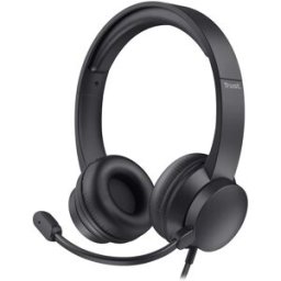 Trust Auriculares de diadema PC AYDA 25087 con micrófono. Negro