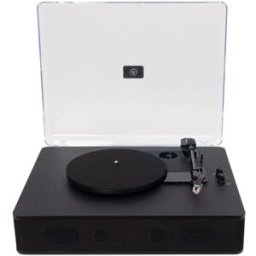 Fonestar Tocadiscos Hi-Fi belt drive Vinyl 25-AMP con USB. Negro