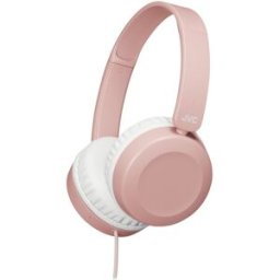 JVC Auriculares de diadema HA-S31M-P-E Rosa con controlador y micrófono. Rosa
