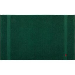 Ralph Lauren Home Alfombra de baño algodón Polo Player 24 . (55 x 90 cm) Verde