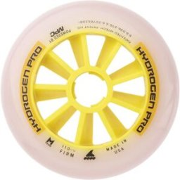 Rollerblade Ruedas para patines HYDROGEN PRO 110mm FIRM . Blanco