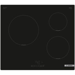 Bosch Placa inducción 3 zonas de cocción - PUC611BB5E. Negro