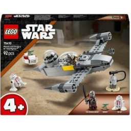 Lego Juego de construcción Caza Estelar N-1 de Mando y Grogu Star Wars - 75410.