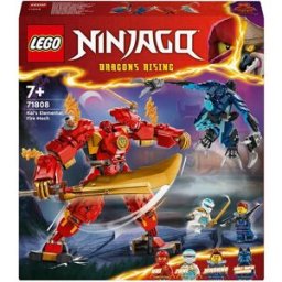 Lego Juguete de construcción Meca Elemental del Fuego de Kai Ninjago - 71808.
