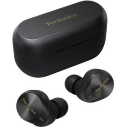 Technics Auriculares True Wireless AZ80 con cancelación de ruido y Bluetooth Multipunto. Negro