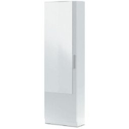 BriCor Mueble Zapatero 1 Puerta + Espejo. Blanco