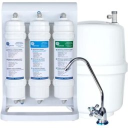 BBAGUA Equipo de Ósmosis Inversa 4 etapas Efficient con Bomba. Acero Inox