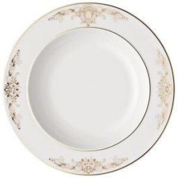 Versace Plato hondo Medusa Gala . Blanco