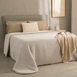 El Corte Inglés Edredón algodón Gavin . (Cama 135 cm) Gris