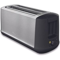 Moulinex Tostadora Subito Select LS342 ranuras largas y 7 niveles de tostado. Plata