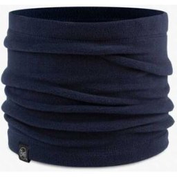 Buff Bufanda de punto unisex Solid Dark Navy . (Única) Azul