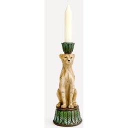 El Corte Inglés Portavelas Leopardo Volos. Verde