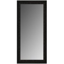 El Corte Inglés Espejo de pie de madera de samba Nantes . (70 x 140 cm) Negro pizarra