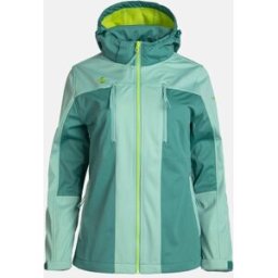 Izas Chaqueta Soft Shell de mujer Bediel W . Verde menta