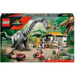 Lego Juego de construcción Misión de Seguimiento: Raptor y Titanosaurus Jurassic World - 76973.