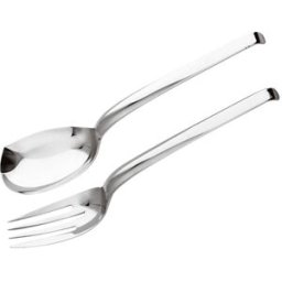 Sambonet Cuchara y tenedor para Servir Living . (30 cm) Plata