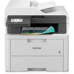 Brother Impresora Multifunción Láser color MFC-L3740CDWE, Wi-Fi y Fax. Blanco