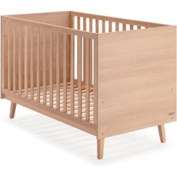 Micuna Cuna convertible (140 x 70 cm) Big Martha. Natural niño