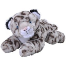 WILD REPUBLIC Peluche Ecológico Pequeño Leopardo de Las Nieves.