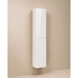 Cosmic Mueble auxiliar de baño con 2 puertas BBest . Blanco brillo