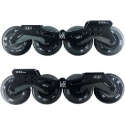 KRF Guía completas para patines . Negro