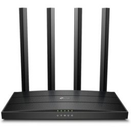 TP-Link Router Wi-Fi Archer C6 Doble Banda AC1200 MU-MIMO. Negro